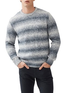 Rodd & Gunn Wave Break Stripe Cotton Blend Crewneck Sweater