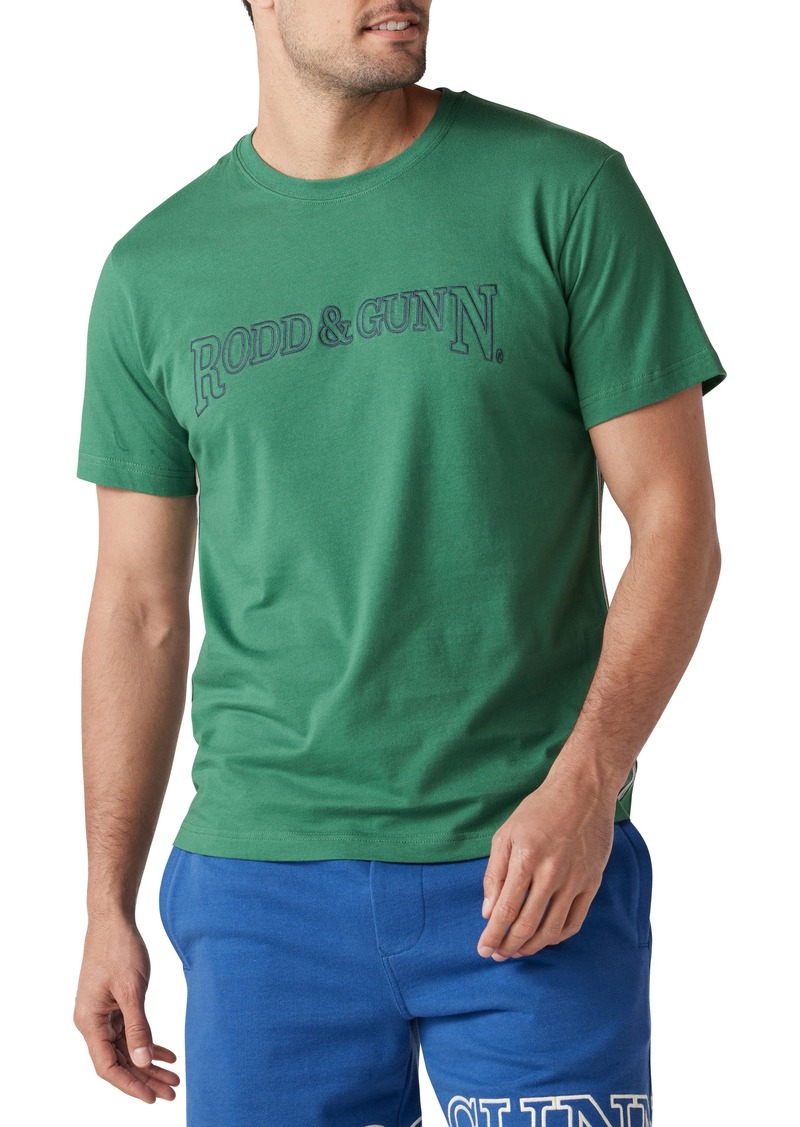 Rodd & Gunn Willowbridge Embroidered Logo T-Shirt in Lawn at Nordstrom Rack