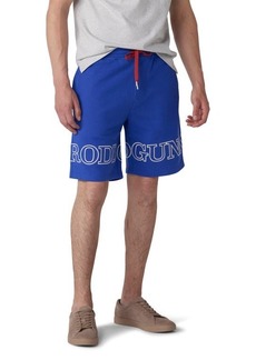 Rodd & Gunn Wilmington Bay Logo Sweat Shorts in Cobalt at Nordstrom