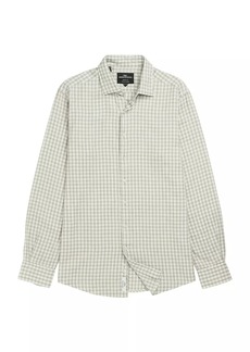 Rodd & Gunn Teddington Check Cotton-Blend Button-Front Shirt