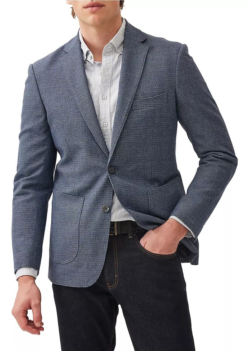 Rodd & Gunn Thorton Wool-Cotton Single-Breasted Blazer