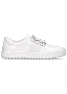 Roger Vivier 10mm Very Vivier Strass Leather Sneakers