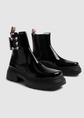 Roger Vivier 30mm Wallaviv Leather Ankle Boots