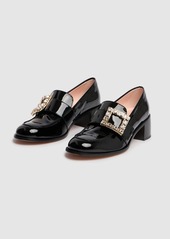 Roger Vivier 55mm Viv Rangers Patent Leather Loafers