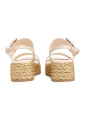 Roger Vivier 60mm Summer Strass Leather Wedges