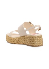 Roger Vivier 60mm Summer Strass Leather Wedges