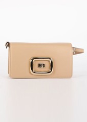 Roger Vivier Beige Viv' Choc Mini Bag