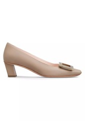 Roger Vivier Belle Vivier 45MM Leather Buckle Pumps