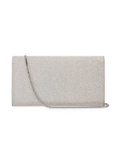 Roger Vivier Crystal Buckle Sparkle Envelope Clutch