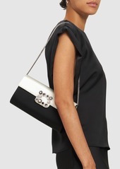 Roger Vivier Envelope Flower Buckle Clutch