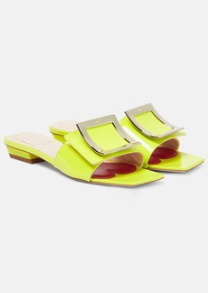 Roger Vivier Love 45 patent leather mules