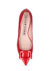 Roger Vivier Lvr Exclusive Gommettine Leather Flats