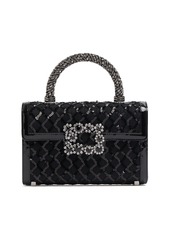 Roger Vivier Mini Envelope Embroidered Top Handle Bag