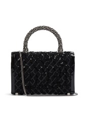 Roger Vivier Mini Envelope Embroidered Top Handle Bag