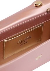 Roger Vivier Mini Envelope Satin Top Handle Bag