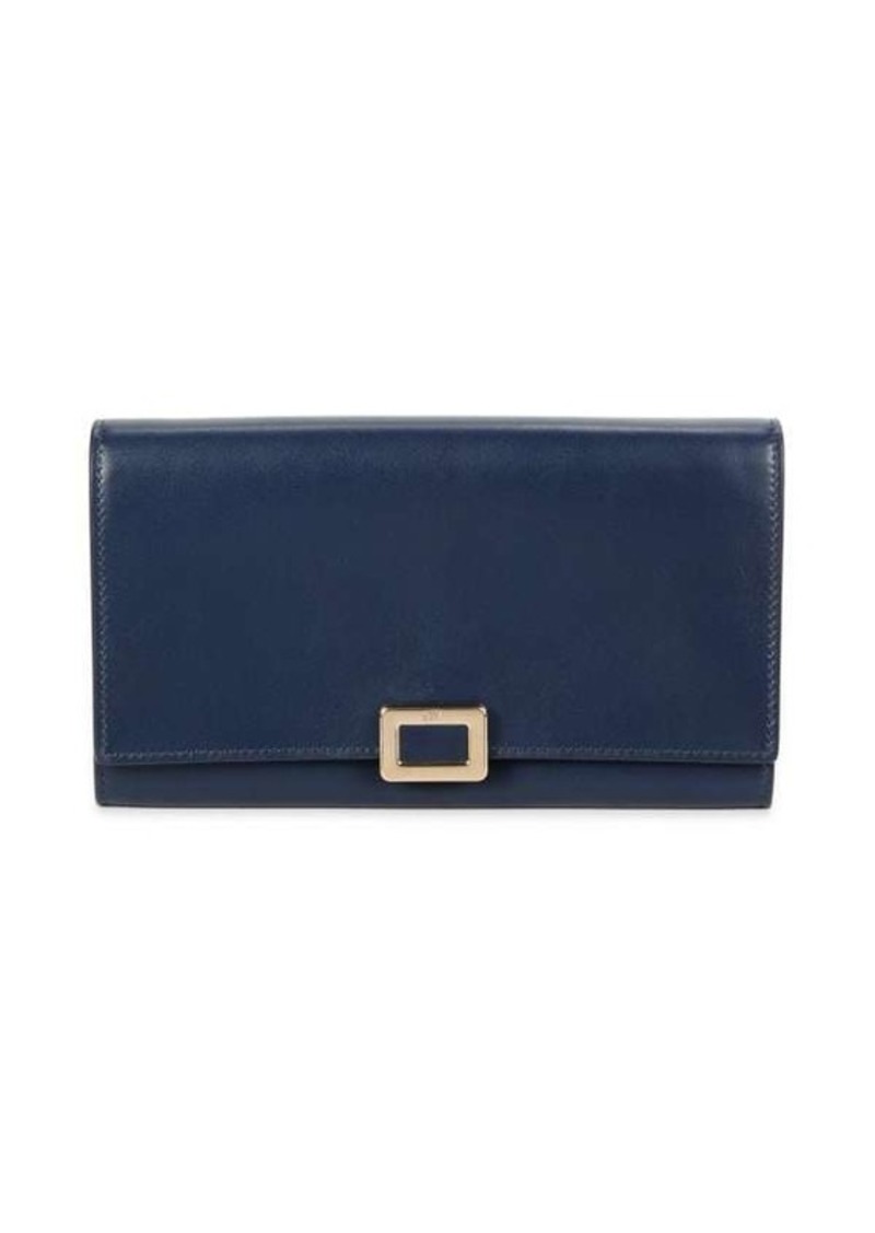 Roger Vivier Mini Leather Long Wallet