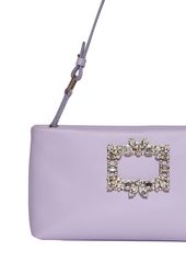 Roger Vivier Mini Rv Nightlily Leather Shoulder Bag