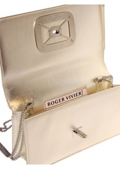 Roger Vivier Mini Viv Choc Jewel Clutch