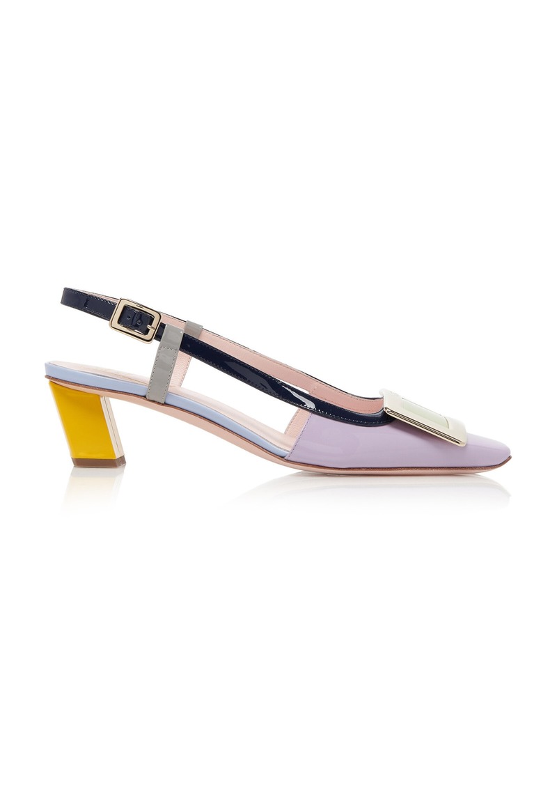 Roger Vivier - Belle Vivier Patent Pumps - Multi - IT 37.5 - Moda Operandi