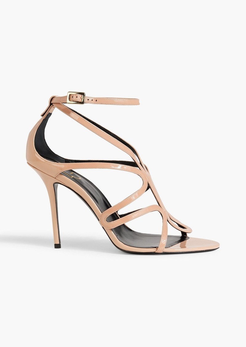 Roger Vivier - Patent-leather sandals - Neutral - EU 41