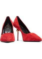 Roger Vivier - Suede pumps - Red - EU 40