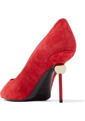 Roger Vivier - Suede pumps - Red - EU 40