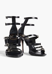 Roger Vivier - Two-tone buckled leather sandals - Black - EU 35.5