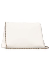 Roger Vivier Rv Bouquet Drape Satin Clutch