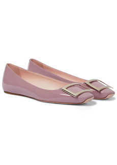 Roger Vivier Trompette patent leather ballet flats