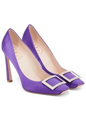 Roger Vivier Trompette satin pumps