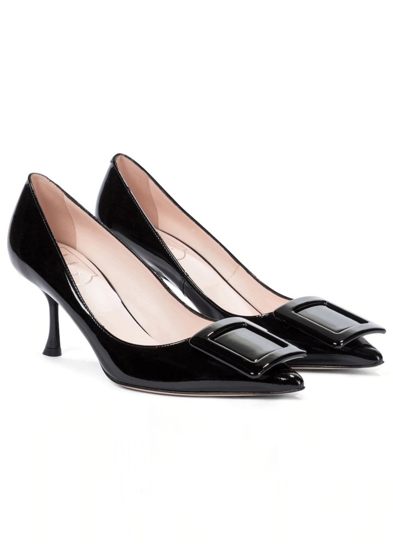 Roger Vivier Viv' In The City 65 patent leather pumps