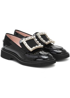 Roger Vivier Viv' Rangers patent leather loafers