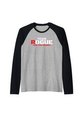 Armed Forces Rogue Military Soldier Warrior Army Rebel Gym Raglan Baseball Tee