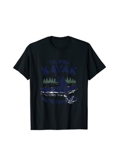Rogue Yippie Kayak Funny Kayak Water Swimming T-Shirt