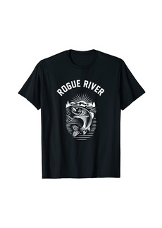 Rogue River Oregon fishing fly fishing vintage T-Shirt