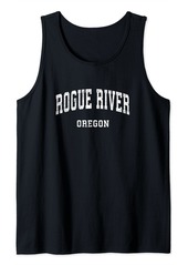 Rogue River Oregon OR Vintage Athletic Sports Design Tank Top
