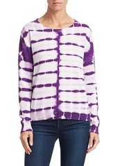 Roi Tie-Dye Cotton-Cashmere Sweater