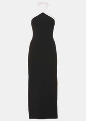 Roland Mouret Halterneck midi dress