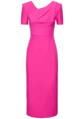 Roland Mouret Silk & Wool Midi Dress