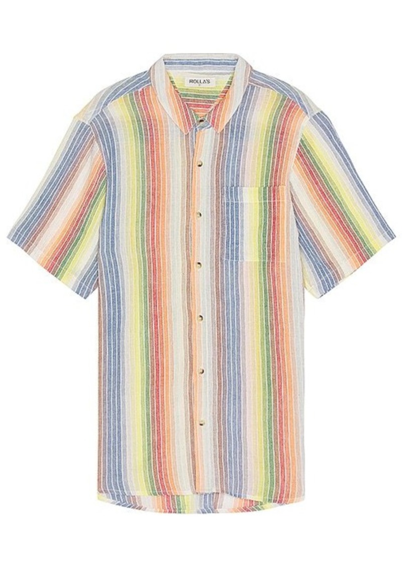 ROLLA'S Bon Shroom Stripe Shirt