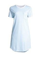 Roller Rabbit Pinstripe Sleepwear T-Shirt Dress