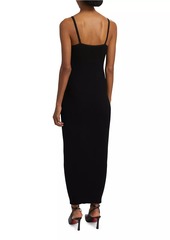 Ronny Kobo Pascale Lace Cuff Maxi-Dress