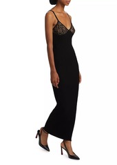 Ronny Kobo Pascale Lace Cuff Maxi-Dress