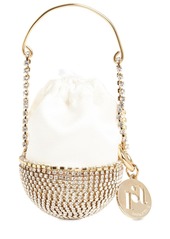 Rosantica Baby Ghizlan Crystal Long Necklace Bag
