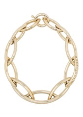 Rosantica crystal-embellished chunky-chain necklace