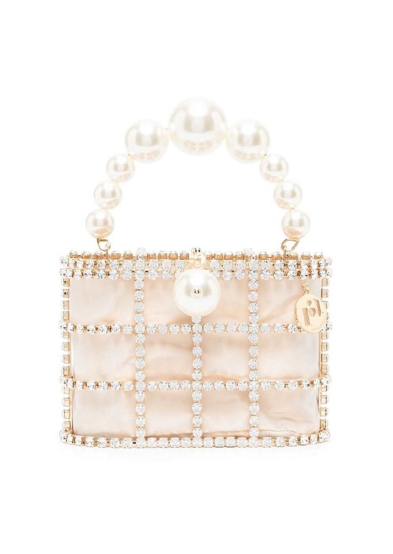 Rosantica Holli faux pearl-embellished mini bag