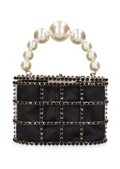 Rosantica Holli Shiny Pearl Top Handle Bag