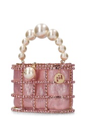 Rosantica Holli Shiny Pearl Top Handle Bag