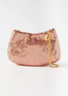 Rosantica - Alba Chainmail Shoulder Bag - Womens - Light Pink