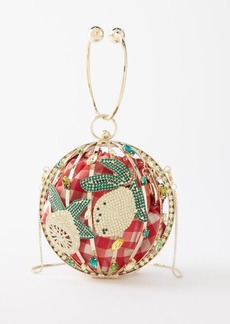 Rosantica - Alice Limonata Crystal-embellished Handbag - Womens - Multi